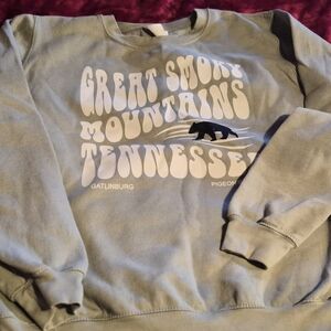 Great Smoky Mountains Tennessee Sweatshirt - Green
